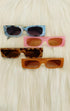 Rectangular Retro Narrow Sunglasses